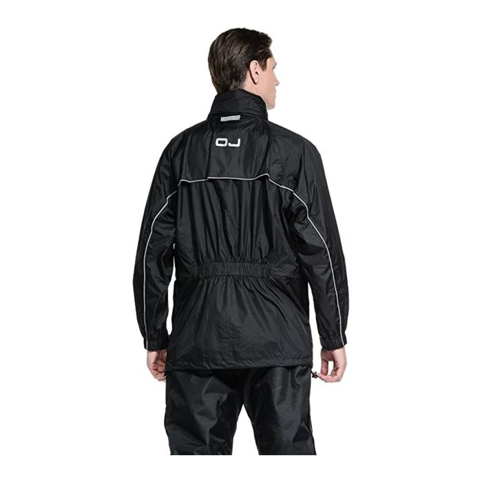 Giacca Impermeabile Oj Top 4 Tasche Nero