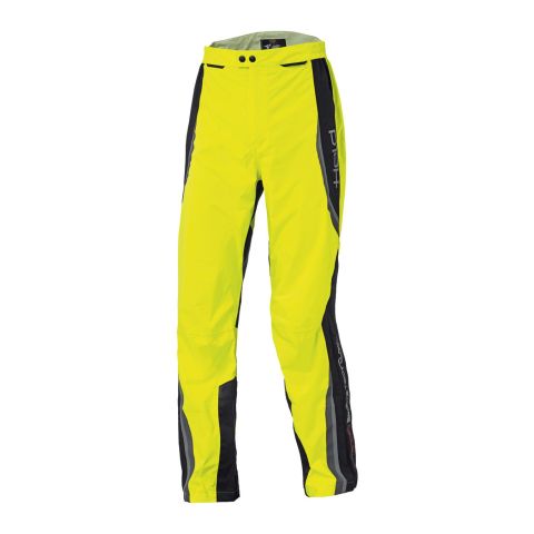 Rain Trousers Stretch Held Rainblock Base Yellow Fluo Black