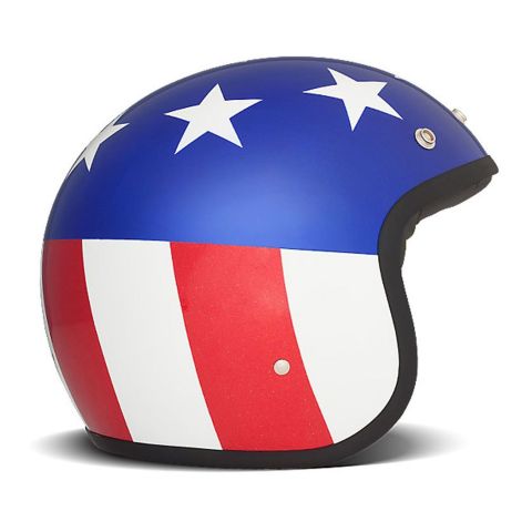 Casco Jet In Fibra Dmd Vintage America Usa