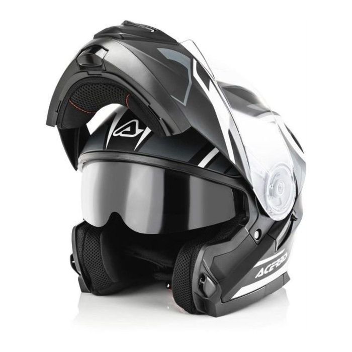 Casco Modulare Serel Acerbis Nero/grigio