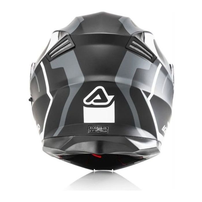 Casco Modulare Serel Acerbis Nero/grigio