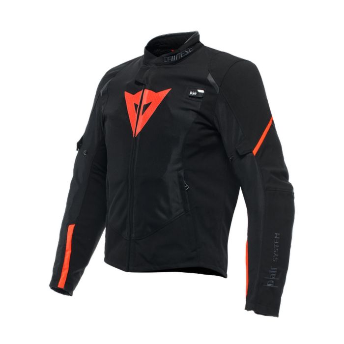 Giacca Airbag Dainese Smart Jacket Ls Sport Black/fluo-red