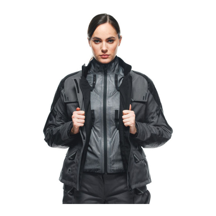 Giacca Touring Dainese Ladakh 3l D-dry Lady Iron-gate/black