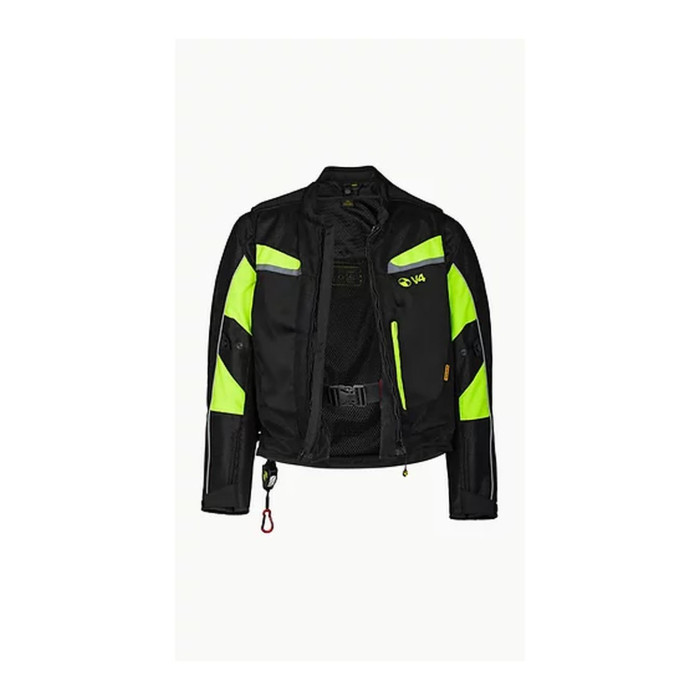 Motoairbag Mab V4.0 Airbag Con Maniche Removibili Nero