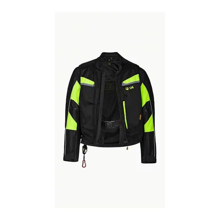 Motoairbag Mab V4.0 Airbag Con Maniche Removibili Nero