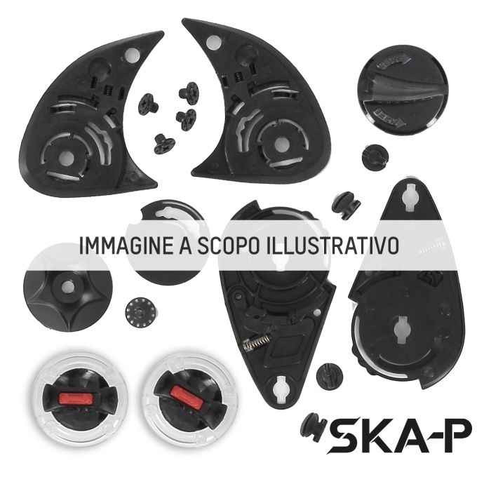 Kit Visiera Ska-p Per Casco Zed