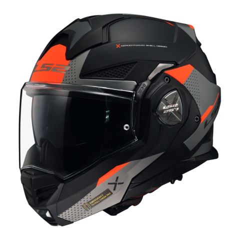 Modular Helmet Ls2 Ff901 Advant X Oblivion M.black Titanium