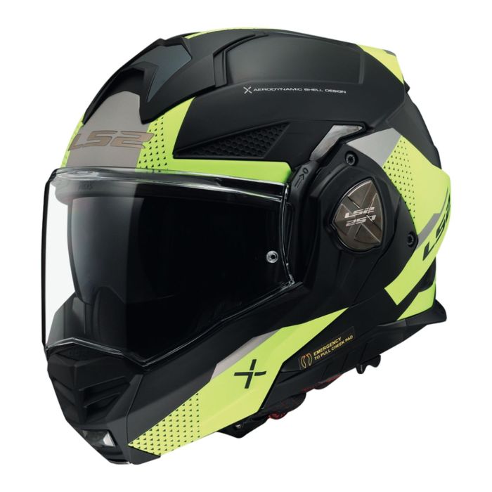 Casco Modulare Ls2 Ff901 Advant X Oblivion M.black H-v