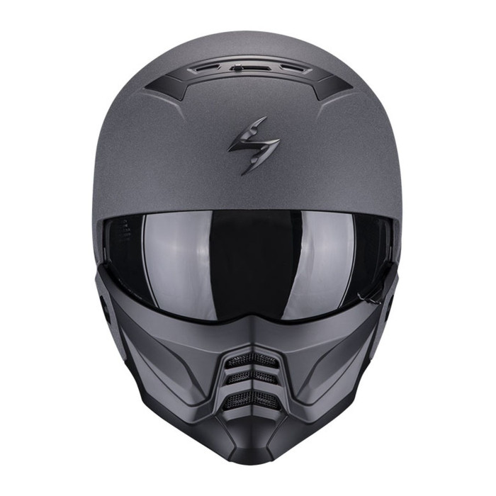 Casco Street Fight Scorpion Exo-combat Ii Graphite Dark Grey
