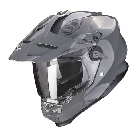 Casco Integrale Adventure Scorpion Adf-9000 Air Solid Cement Grey