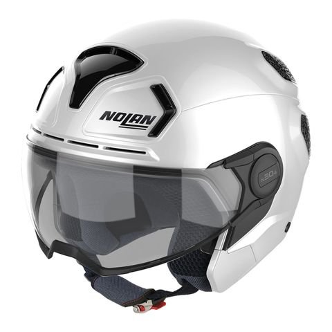 Casco híbrido Nolan N30-4 T Classic Metal White