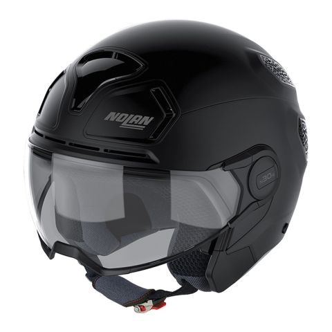 Hybrid Nolan N30-4 T Classic Flat Black Helmet