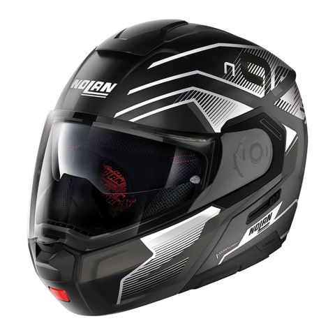 Casco Nolan Modulare N90-3 Comeback N-com Flat Black