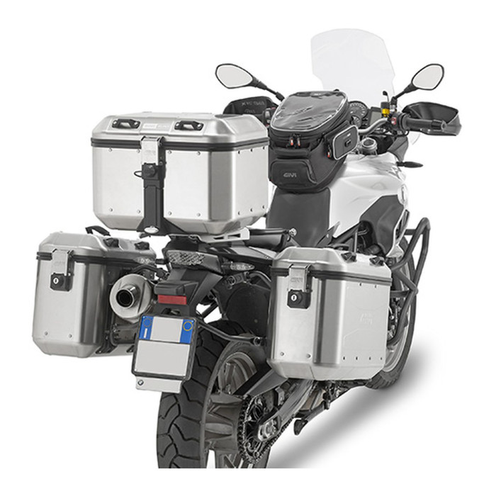 Valigia Monokey Trekker Dolomiti In Alluminio 46 Lt.