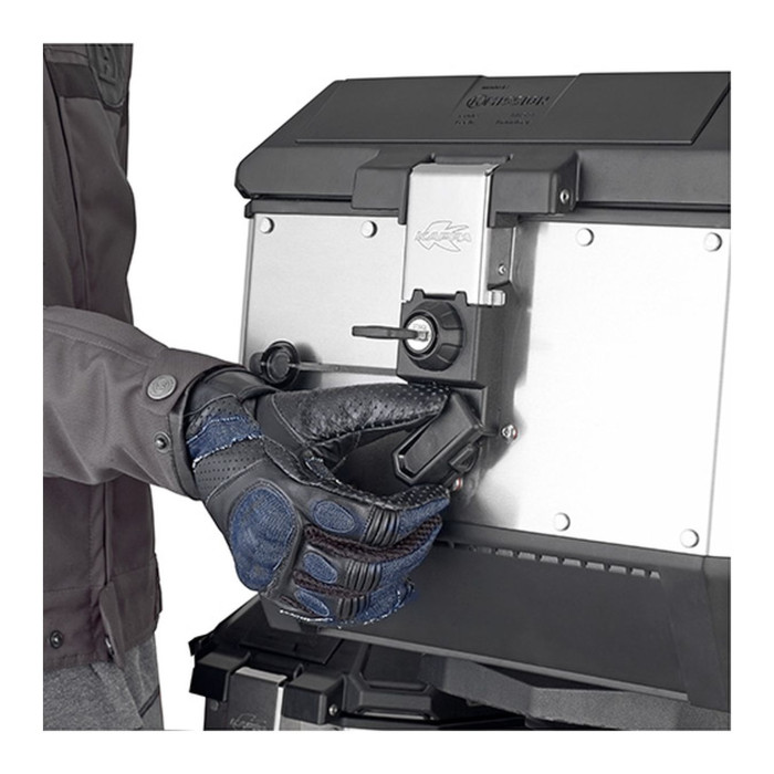 Bauletto Kappa Alluminio K'mission 44 Lt. Monokey