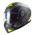 Casco Integrale Ls2 Ff811 Vector Ii Splitter 06 Matt Titanium H-v Ye