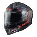 Casco Integrale Ls2 Ff811 Vector Ii Kamo 06 Gloss Black Blue