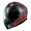 Casco Integrale Ls2 Ff811 Vector Ii C Flux 06 Gloss Red