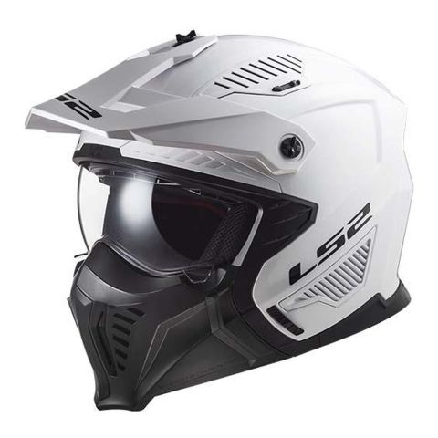 Casco Jet Ls2 Of606 Drifter Solid 06 White