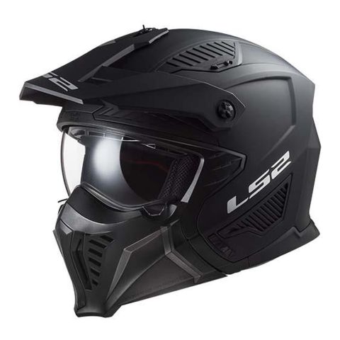 Casco Jet Ls2 Of606 Drifter Solid 06 Matt Black