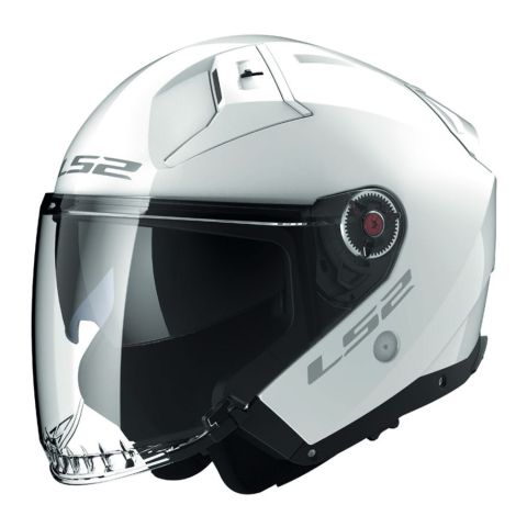 Casco Jet Ls2 Of603 Infinity II Solid 06 Gloss White