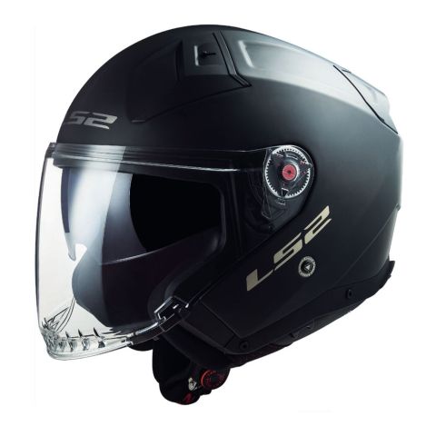 Casco Jet Ls2 Of603 Infinity II Solid 06 Matt Black