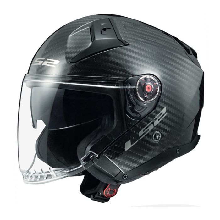 Casco Jet Ls2 Of603 Infinity Ii 06 Gloss Carbon