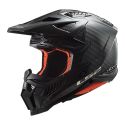 Casco Cross Ls2 Mx703 C X-force 06 Gloss Carbon