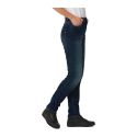 Jeans Moto Pmj Sara Vita Alta Made In Italy Blue