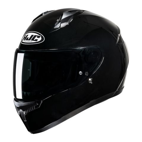 Casco Integrale Hjc C10 Solid Nero Lucido