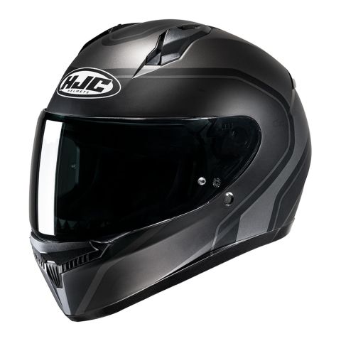 Casco Integrale Hjc C10 Elite Nero Grigio Opaco