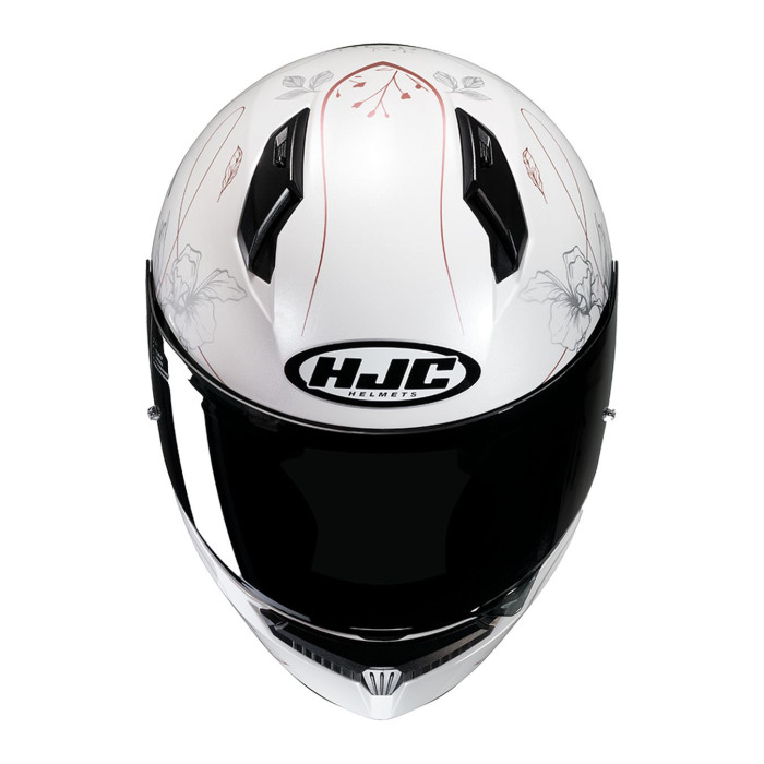 Casco Integrale Hjc C10 Epik Bianco Oro