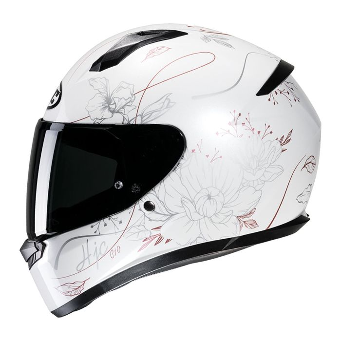Casco Integrale Hjc C10 Epik Bianco Oro