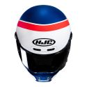 Casco Integrale Hjc V10 Grape Bianco Rosso Blu