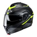 Casco Modulare Hjc C91 Karan Nero Grigio Giallo O