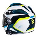 Casco Integrale Hjc Rpha 71 Hapel Bianco Blu Giallo