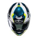 Casco Integrale Hjc Rpha 71 Hapel Bianco Blu Giallo