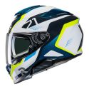 Casco Integrale Hjc Rpha 71 Hapel Bianco Blu Giallo