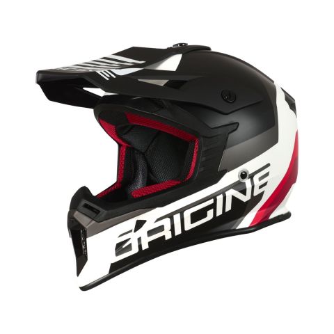 Casco integral Cross Origine Hero Mx Negro - Blanco Mate