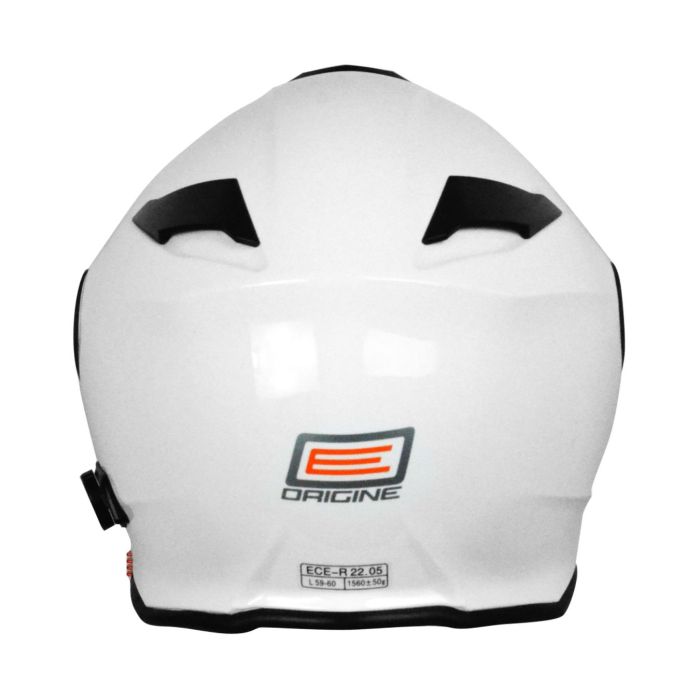 Casco Modulare Con Bluetooth Origine Delta Solid E06 White Gloss