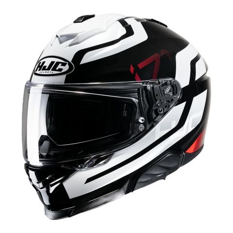 Casco Integrale Hjc I71 Enta Bianco Nero Rosso