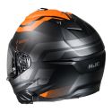 Casco Integrale Hjc I71 Enta Arancio Nero Grigio