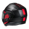 Casco Modulare Hjc I100 Beis Rosso Nero Opaco