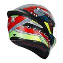 Casco Integrale Agv K1 S E06 Dundee Matt Lime/red