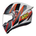 Casco Integrale Agv K1 S E06 Blipper Grey/red