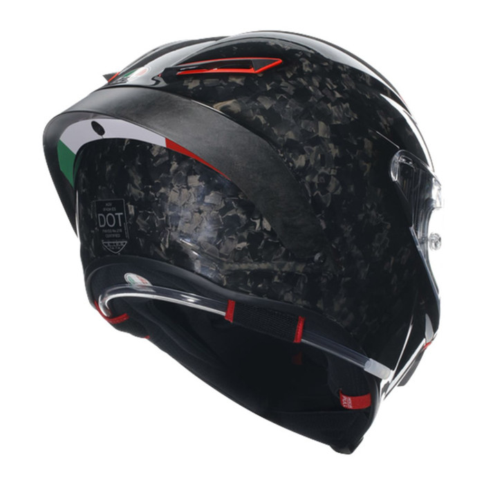 Casco Agv Pista Gp Rr E06 Dot Italia Carbonio Forg