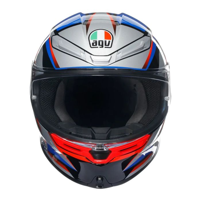 Casco Integrale Agv K6 S E06 Slashcut Black/blue/