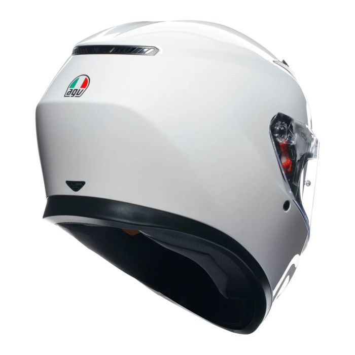 Casco Integrale Agv K3 E06 Mono Seta White