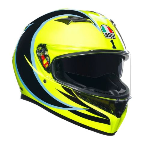 Casco Integrale Agv K3 E06 Rossi Wt Phillip Isl