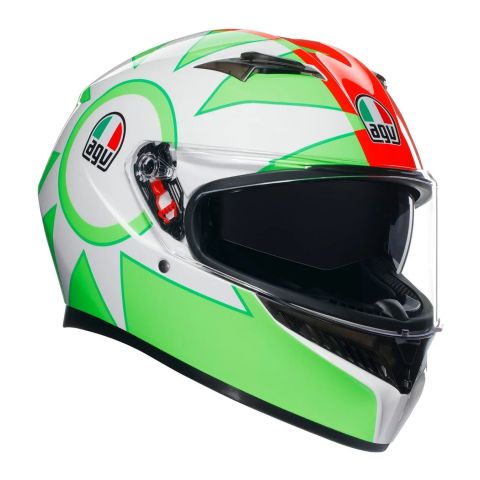 Casco Integrale Agv K3 E06 Rossi Mugello 2018